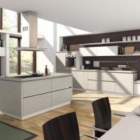 Raum zum Leben - moderne Wohnküche